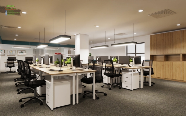Thiết kế nội thất văn phòng - Thiết Kế Và Thi Công Nội Thất Hà Nội - Công Ty TNHH Thiết Kế Và ứng Dụng QBest